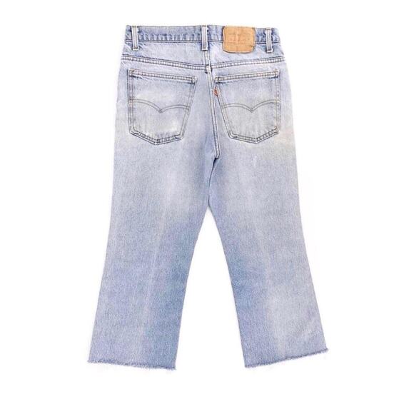 Levis 517 cropped jeans orange tab 80s 1980s vintage - Picture 1 of 4